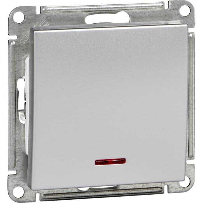 1-клавишный выключатель SCHNEIDER ELECTRIC W59 с подсветкой 10АХ, механизм, МАТОВЫЙ ХРОМ VS110-153-5-86 1-клавишный выключатель SCHNEIDER ELECTRIC W59 с подсветкой 10АХ, механизм, МАТОВЫЙ ХРОМ VS110-153-5-86
