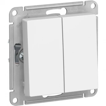 2-клавишный переключатель SCHNEIDER ELECTRIC ATLASDESIGN 10АХ, механизм, лотос