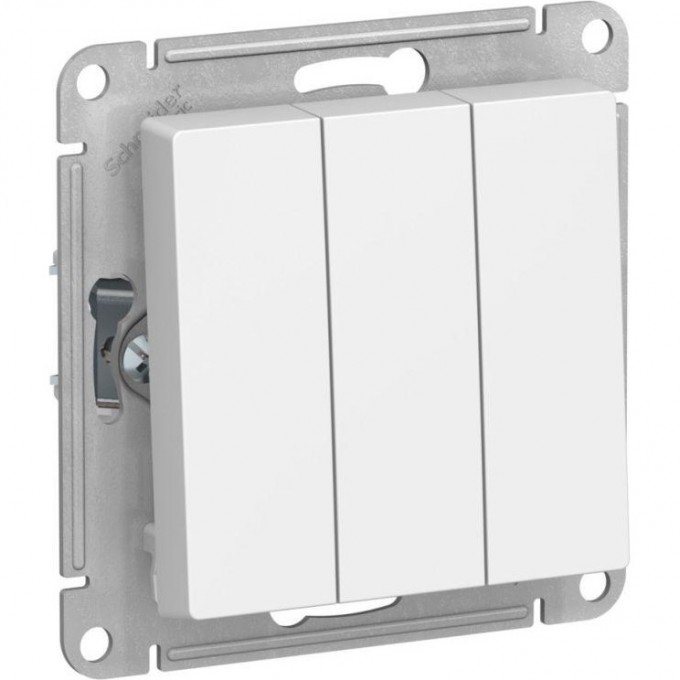 2-клавишный выключатель SCHNEIDER ELECTRIC ATLASDESIGN, механизм, лотос ATN001331 2-клавишный выключатель SCHNEIDER ELECTRIC ATLASDESIGN, механизм, лотос ATN001331