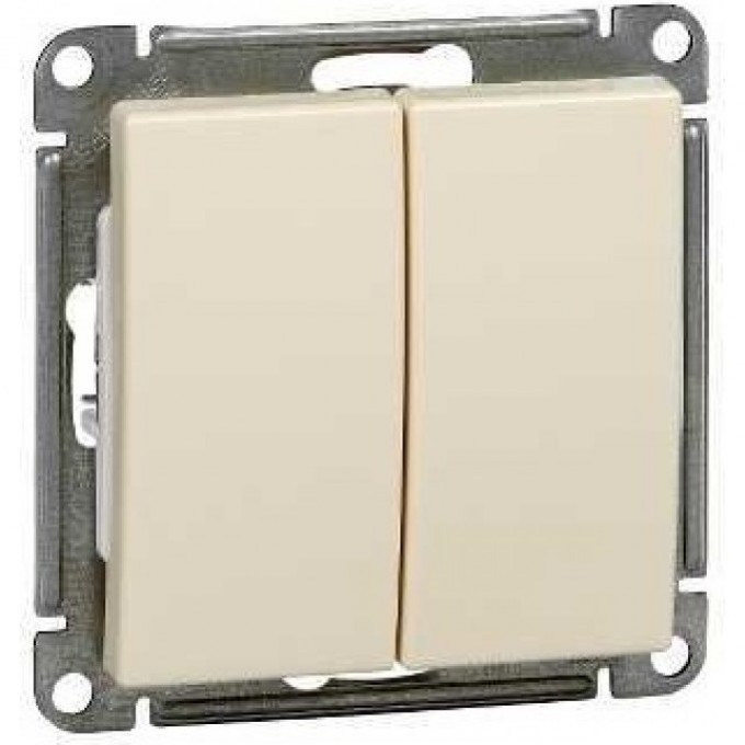 2-клавишный выключатель SCHNEIDER ELECTRIC W59, 10АХ, механизм, СЛОНОВАЯ КОСТЬ VS510-252-2-86 2-клавишный выключатель SCHNEIDER ELECTRIC W59, 10АХ, механизм, СЛОНОВАЯ КОСТЬ VS510-252-2-86