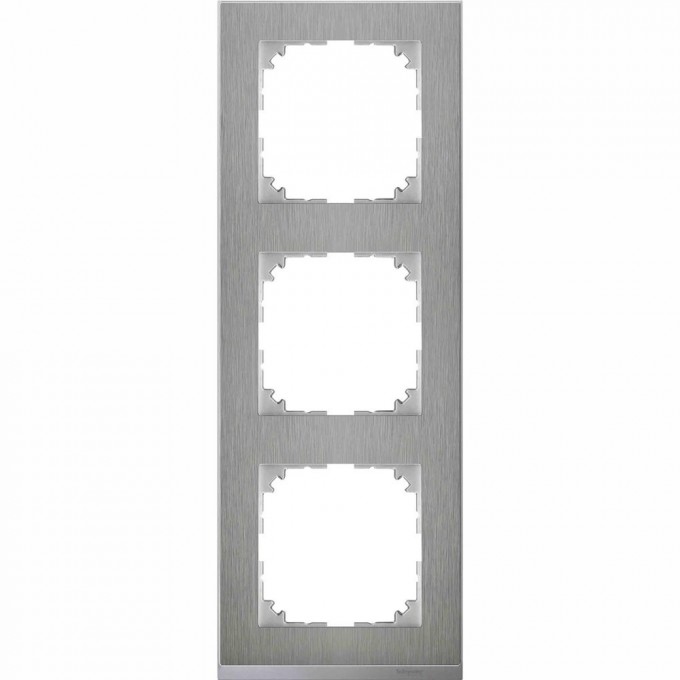 3-постовая рамка SCHNEIDER ELECTRIC MERTEN M-PURE, АЛЮМИНИЙ, SM MTN4030-3660 3-постовая рамка SCHNEIDER ELECTRIC MERTEN M-PURE, АЛЮМИНИЙ, SM MTN4030-3660