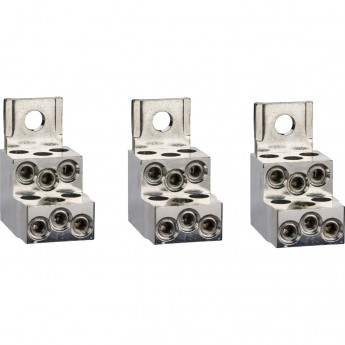 3 распределительные клеммы SCHNEIDER ELECTRIC COMPACT 35ММ2 + разделитель полюсов