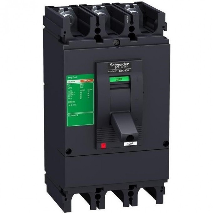 Автоматический выключатель 3П3Т SCHNEIDER ELECTRIC EASYPACT EZC400 50кА/415В 320А EZC400H3320N Автоматический выключатель 3П3Т SCHNEIDER ELECTRIC EASYPACT EZC400 50кА/415В 320А EZC400H3320N