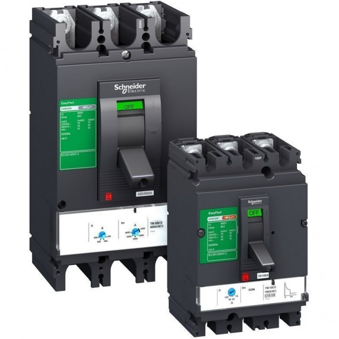 Автоматический выключатель SCHNEIDER ELECTRIC EASYPACT 3П CVS100N 50КА TM100D LV510477 Автоматический выключатель SCHNEIDER ELECTRIC EASYPACT 3П CVS100N 50КА TM100D LV510477