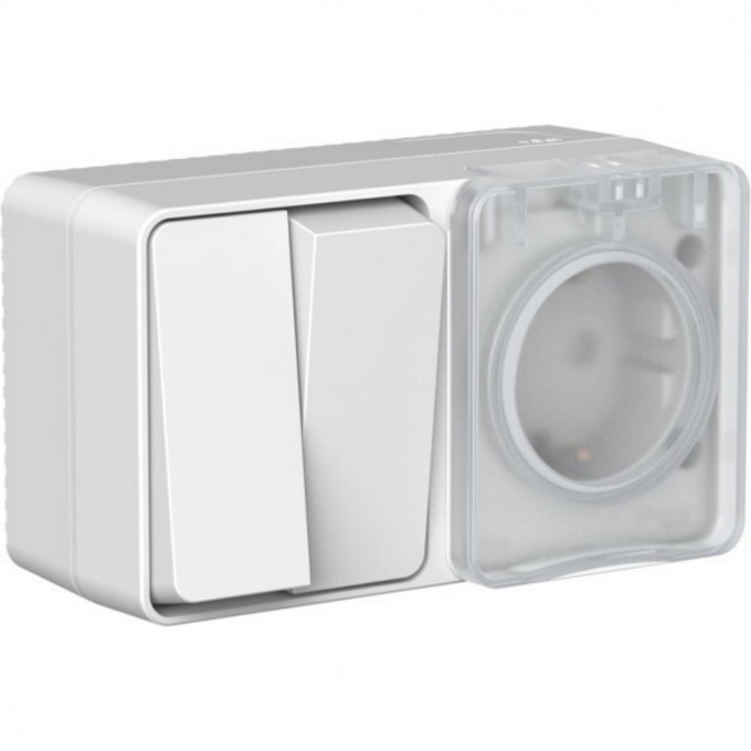 Блок SCHNEIDER ELECTRIC ATLASDESIGN PROFI IP54 розетка 16А заземление защитные шторки + 2-клавишный выключатель 10А ATN543074 Блок SCHNEIDER ELECTRIC ATLASDESIGN PROFI IP54 розетка 16А заземление защитные шторки + 2-клавишный выключатель 10А ATN543074
