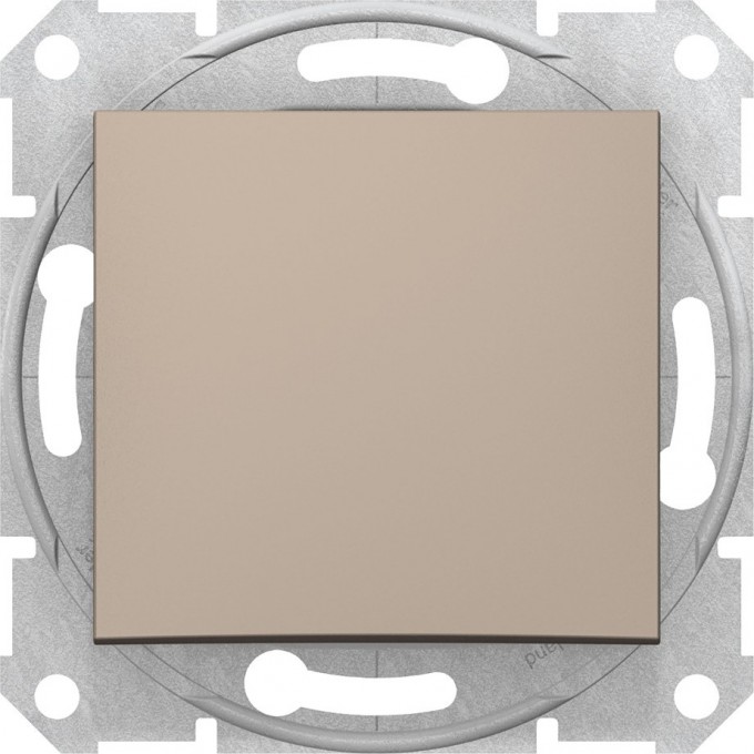 1-клавишный выключатель SCHNEIDER ELECTRIC SEDNA, сх.1, 10А, 250В, ТИТАН SDN0100168 1-клавишный выключатель SCHNEIDER ELECTRIC SEDNA, сх.1, 10А, 250В, ТИТАН SDN0100168