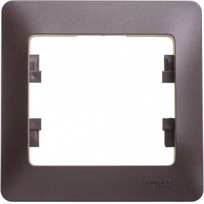 1-постовая рамка SCHNEIDER ELECTRIC GLOSSA, ШОКОЛАД GSL000801 1-постовая рамка SCHNEIDER ELECTRIC GLOSSA, ШОКОЛАД GSL000801