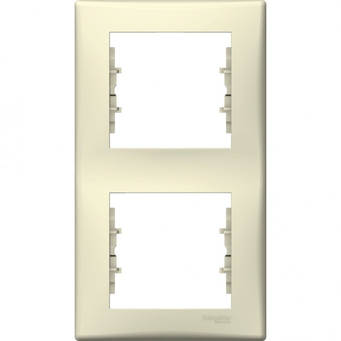 2-постовая рамка SCHNEIDER ELECTRIC SEDNA, вертикальная, БЕЖЕВЫЙ SDN5801147 2-постовая рамка SCHNEIDER ELECTRIC SEDNA, вертикальная, БЕЖЕВЫЙ SDN5801147