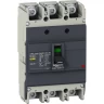 Автоматический выключатель 3П3Т SCHNEIDER ELECTRIC EASYPACT EZC250N 25KA/400В 160 A EZC250N3160