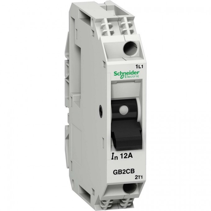 Автоматический выключатель SCHNEIDER ELECTRIC TESYS с комбинированным расцепителем 1 полюс. 6А GB2CB12 Автоматический выключатель SCHNEIDER ELECTRIC TESYS с комбинированным расцепителем 1 полюс. 6А GB2CB12