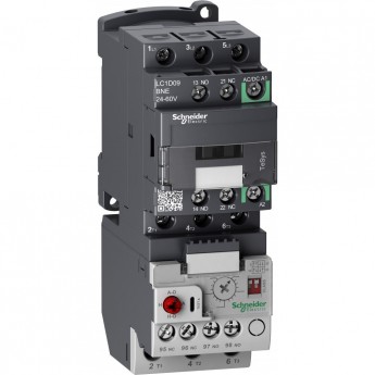 Контактор SCHNEIDER ELECTRIC TESYS D 3P,18A,НО+НЗ, с универсальной катушкой управления 24-60BAC/DC