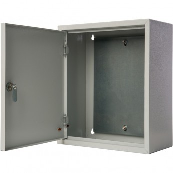 Корпус металлический навесной с монтажной панелью DEKRAFT, 350х300х155, IP31, Щ