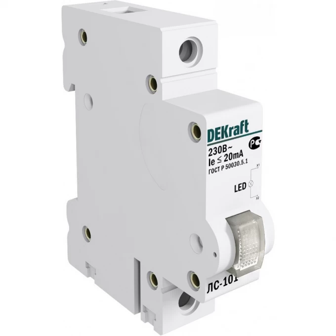 Лампа сигнальная на DIN-рейку SCHNEIDER ELECTRIC DEKRAFT 1P КРАСНАЯ LED ЛС-101 220В 18002DEK Лампа сигнальная на DIN-рейку SCHNEIDER ELECTRIC DEKRAFT 1P КРАСНАЯ LED ЛС-101 220В 18002DEK