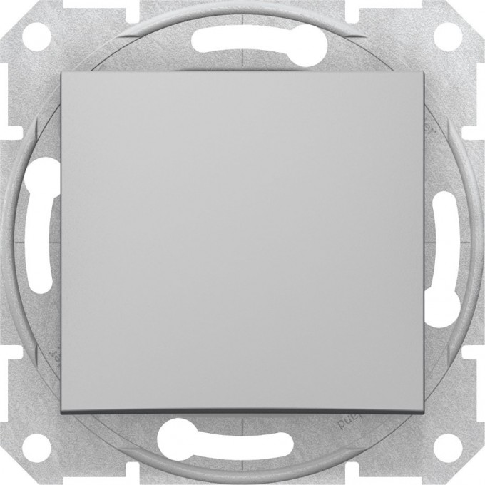 Переключатель 1-клавишный перекрестный SCHNEIDER ELECTRIC SEDNA, сх.7, 10А, 250В, алюминий SDN0500160 Переключатель 1-клавишный перекрестный SCHNEIDER ELECTRIC SEDNA, сх.7, 10А, 250В, алюминий SDN0500160