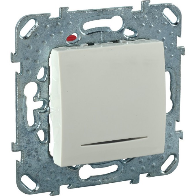 Переключатель 1-клавишный SCHNEIDER ELECTRIC UNICA, с подсветкой, сх. 6а, бежевый MGU5.203.25NZD Переключатель 1-клавишный SCHNEIDER ELECTRIC UNICA, с подсветкой, сх. 6а, бежевый MGU5.203.25NZD