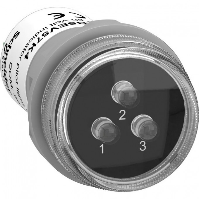 Сигнальная лампа SCHNEIDER ELECTRIC HARMONY XB5, 3-Х фазная, красная-зеленая-желтая LED, 400В XB5EV57K4 Сигнальная лампа SCHNEIDER ELECTRIC HARMONY XB5, 3-Х фазная, красная-зеленая-желтая LED, 400В XB5EV57K4