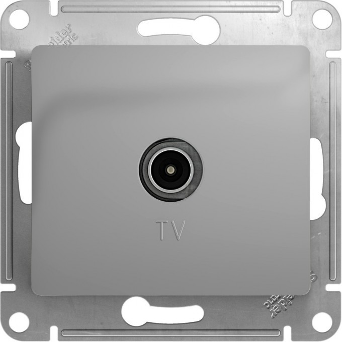 TV розетка SCHNEIDER ELECTRIC GLOSSA оконечная 1DB, механизм, АЛЮМИНИЙ GSL000391 TV розетка SCHNEIDER ELECTRIC GLOSSA оконечная 1DB, механизм, АЛЮМИНИЙ GSL000391