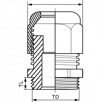 Ввод кабельный SCHNEIDER ELECTRIC THORSMAN GLANDS IP68 ISO20 5шт