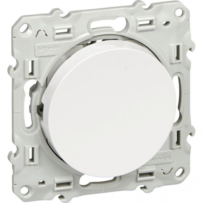 Выключатель 1-клавишный SCHNEIDER ELECTRIC ODACE, 10 АХ, 250 В, сх. 1, БЕЛЫЙ S52R201 Выключатель 1-клавишный SCHNEIDER ELECTRIC ODACE, 10 АХ, 250 В, сх. 1, БЕЛЫЙ S52R201