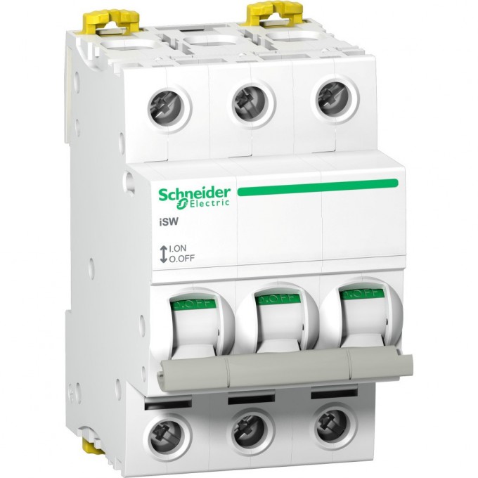 Выключатель нагрузки SCHNEIDER ELECTRIC ACTI 9 iSW 3П 40A A9S65340 Выключатель нагрузки SCHNEIDER ELECTRIC ACTI 9 iSW 3П 40A A9S65340