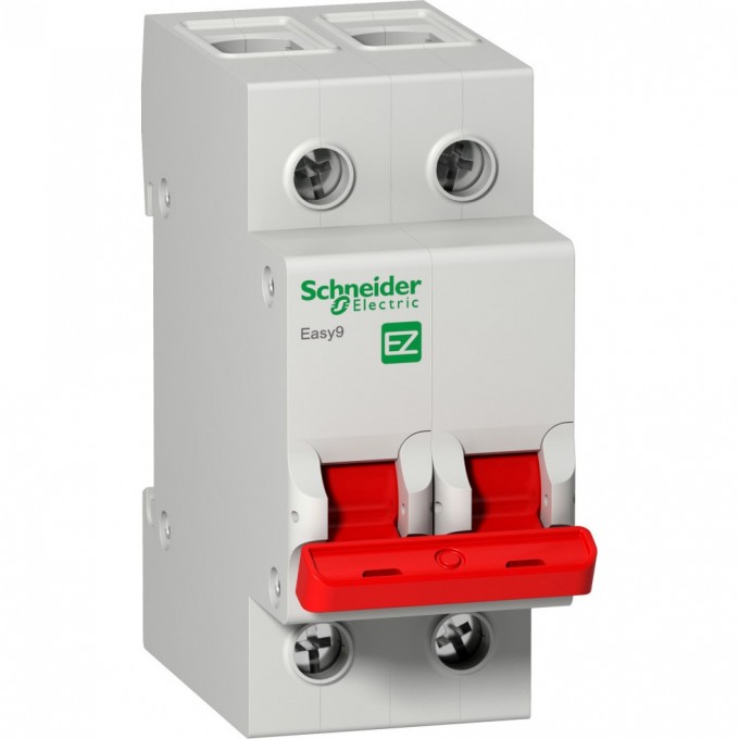 Выключатель нагрузки SCHNEIDER ELECTRIC EASY9 (модульный рубильник) 2П 100А 400В =S= EZ9S16291 Выключатель нагрузки SCHNEIDER ELECTRIC EASY9 (модульный рубильник) 2П 100А 400В =S= EZ9S16291