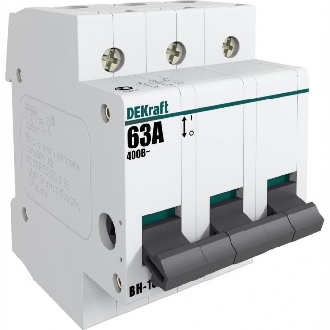 Выключатель-разъединитель SCHNEIDER ELECTRIC DEKRAFT 3Р 32А ВН-102 17010DEK Выключатель-разъединитель SCHNEIDER ELECTRIC DEKRAFT 3Р 32А ВН-102 17010DEK