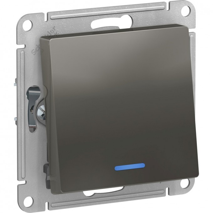 1-клавишный переключатель SCHNEIDER ELECTRIC ATLASDESIGN с подсветкой, 10АХ, механизм, СТАЛЬ ATN000963 1-клавишный переключатель SCHNEIDER ELECTRIC ATLASDESIGN с подсветкой, 10АХ, механизм, СТАЛЬ ATN000963