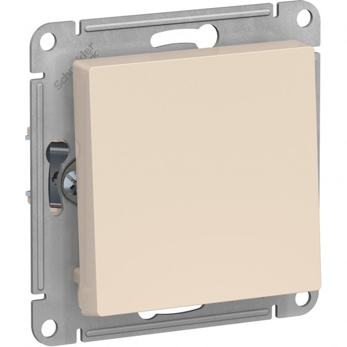 1-клавишный выключатель SCHNEIDER ELECTRIC ATLASDESIGN механизм, бежевый ATN000211 1-клавишный выключатель SCHNEIDER ELECTRIC ATLASDESIGN механизм, бежевый ATN000211