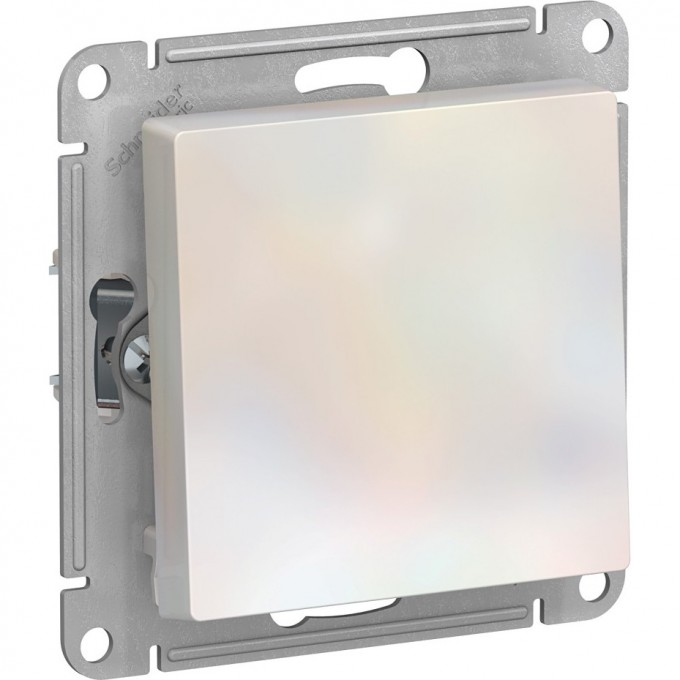 1-клавишный выключатель SCHNEIDER ELECTRIC ATLASDESIGN механизм, жемчуг ATN000411 1-клавишный выключатель SCHNEIDER ELECTRIC ATLASDESIGN механизм, жемчуг ATN000411