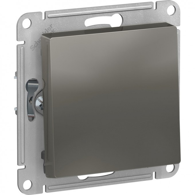 1-клавишный выключатель SCHNEIDER ELECTRIC ATLASDESIGN механизм, сталь ATN000911 1-клавишный выключатель SCHNEIDER ELECTRIC ATLASDESIGN механизм, сталь ATN000911