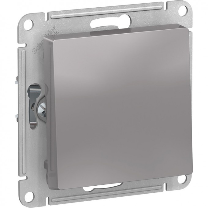 1-клавишный выключатель SCHNEIDER ELECTRIC ATLASDESIGN с самовозвратом, алюминий ATN000315 1-клавишный выключатель SCHNEIDER ELECTRIC ATLASDESIGN с самовозвратом, алюминий ATN000315