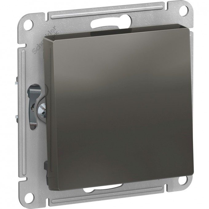 1-клавишный выключатель SCHNEIDER ELECTRIC ATLASDESIGN с самовозвратом, сталь ATN000915 1-клавишный выключатель SCHNEIDER ELECTRIC ATLASDESIGN с самовозвратом, сталь ATN000915