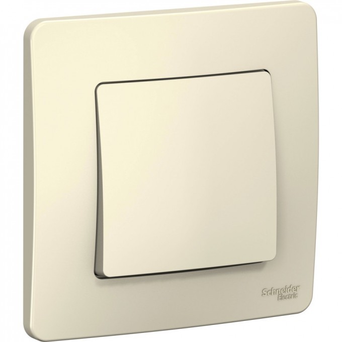 1-клавишный выключатель SCHNEIDER ELECTRIC BLANCA (cх.1), 10А, 250B, МОЛОЧНЫЙ BLNVS010102 1-клавишный выключатель SCHNEIDER ELECTRIC BLANCA (cх.1), 10А, 250B, МОЛОЧНЫЙ BLNVS010102