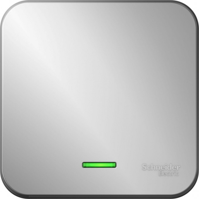 1-клавишный выключатель SCHNEIDER ELECTRIC BLANCA, с подсветкой, 10А, 250B, АЛЮМИНИЙ BLNVA101103 1-клавишный выключатель SCHNEIDER ELECTRIC BLANCA, с подсветкой, 10А, 250B, АЛЮМИНИЙ BLNVA101103