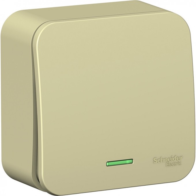 1-клавишный выключатель SCHNEIDER ELECTRIC BLANCA, с подсветкой, с изолирующей пластиной, 10А, 250B, БЕЖЕВЫЙ BLNVA101117 1-клавишный выключатель SCHNEIDER ELECTRIC BLANCA, с подсветкой, с изолирующей пластиной, 10А, 250B, БЕЖЕВЫЙ BLNVA101117