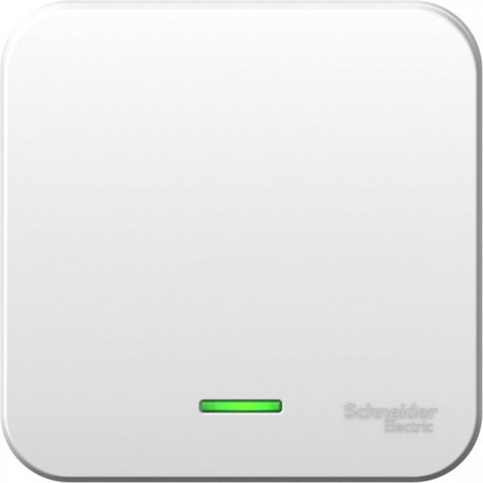 1-клавишный выключатель SCHNEIDER ELECTRIC BLANCA, с подсветкой, с изолирующей пластиной, 10А, 250B, БЕЛЫЙ BLNVA101111 1-клавишный выключатель SCHNEIDER ELECTRIC BLANCA, с подсветкой, с изолирующей пластиной, 10А, 250B, БЕЛЫЙ BLNVA101111