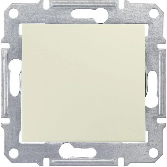 1-клавишный выключатель SCHNEIDER ELECTRIC SEDNA, 2-полюсный, сх.2, 10А, 250В, БЕЖЕВЫЙ SDN0200147 1-клавишный выключатель SCHNEIDER ELECTRIC SEDNA, 2-полюсный, сх.2, 10А, 250В, БЕЖЕВЫЙ SDN0200147