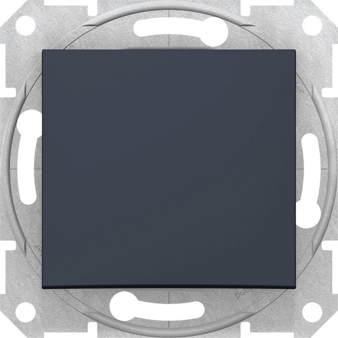 1-клавишный выключатель SCHNEIDER ELECTRIC SEDNA, сх.1, 10А, 250В, ГРАФИТ SDN0100170 1-клавишный выключатель SCHNEIDER ELECTRIC SEDNA, сх.1, 10А, 250В, ГРАФИТ SDN0100170