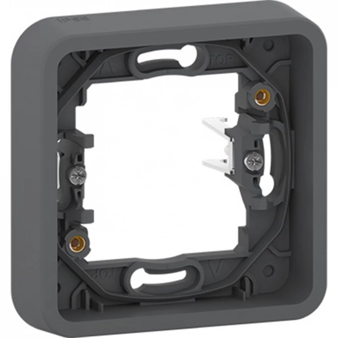 1-постовая рамка с распорными лапками SCHNEIDER ELECTRIC MUREVA S, АНТРАЦИТ, IP55 MUR34108 1-постовая рамка с распорными лапками SCHNEIDER ELECTRIC MUREVA S, АНТРАЦИТ, IP55 MUR34108