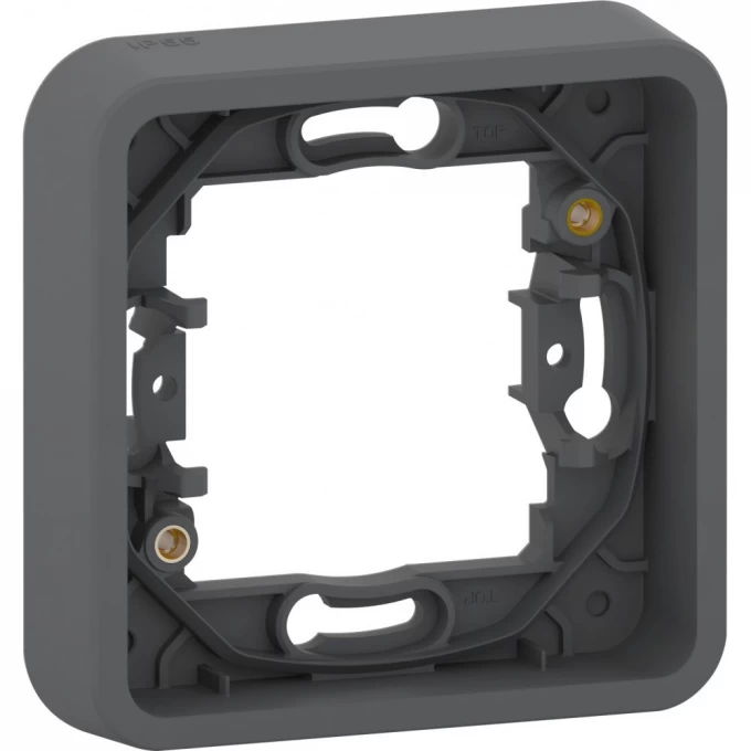 1-постовая рамка SCHNEIDER ELECTRIC MUREVA S, АНТРАЦИТ, IP55 MUR34107 1-постовая рамка SCHNEIDER ELECTRIC MUREVA S, АНТРАЦИТ, IP55 MUR34107