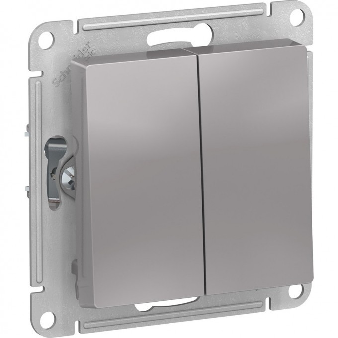 2-клавишный переключатель SCHNEIDER ELECTRIC ATLASDESIGN 10АХ, механизм, АЛЮМИНИЙ ATN000365 2-клавишный переключатель SCHNEIDER ELECTRIC ATLASDESIGN 10АХ, механизм, АЛЮМИНИЙ ATN000365