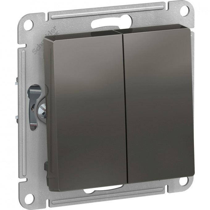 2-клавишный переключатель SCHNEIDER ELECTRIC ATLASDESIGN 10АХ, механизм, СТАЛЬ ATN000965 2-клавишный переключатель SCHNEIDER ELECTRIC ATLASDESIGN 10АХ, механизм, СТАЛЬ ATN000965