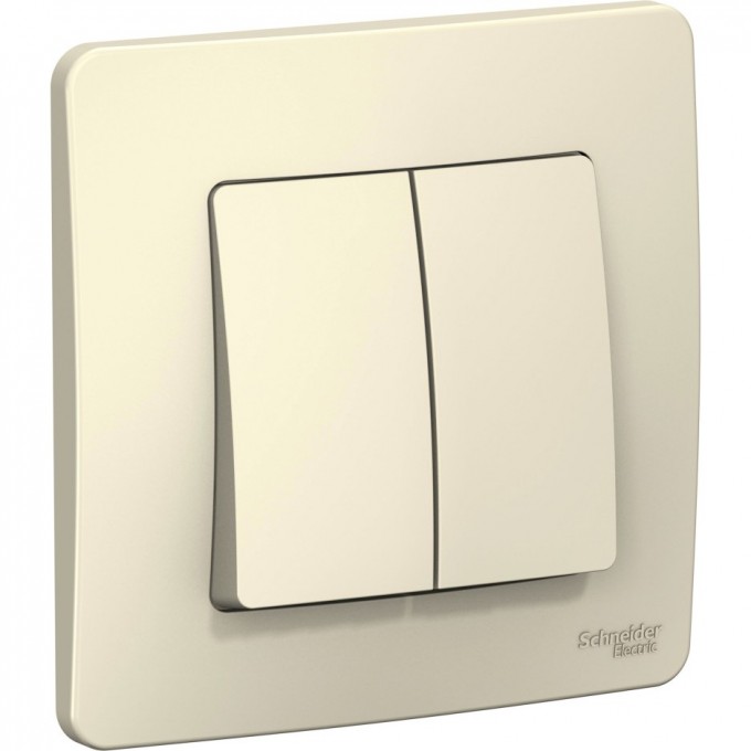 2-клавишный переключатель SCHNEIDER ELECTRIC BLANCA (cх.5), 10А, 6B, МОЛОЧНЫЙ BLNVS006502 2-клавишный переключатель SCHNEIDER ELECTRIC BLANCA (cх.5), 10А, 6B, МОЛОЧНЫЙ BLNVS006502