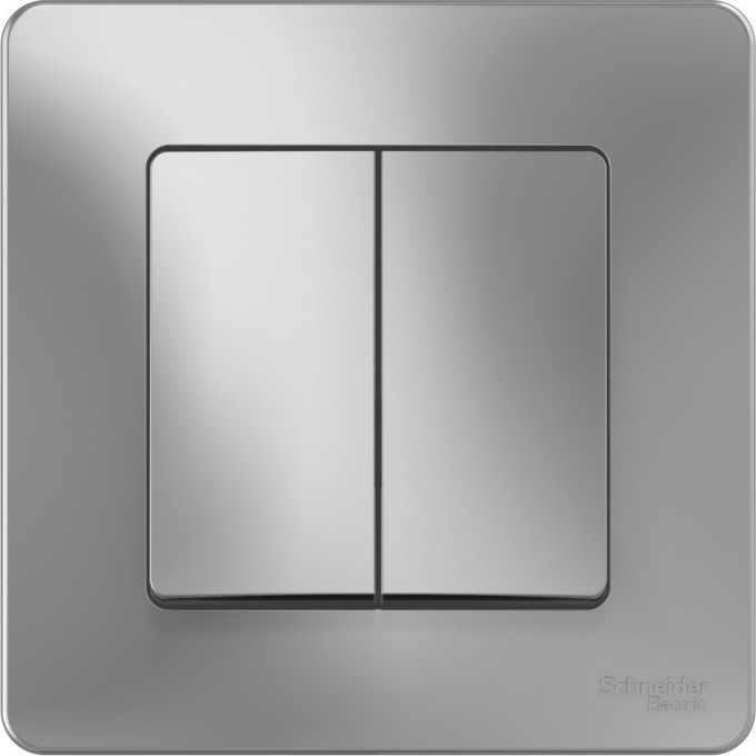 2-клавишный переключатель SCHNEIDER ELECTRIC BLANCA (cх.6+6), 10А, 250B, АЛЮМИНИЙ BLNVS106603 2-клавишный переключатель SCHNEIDER ELECTRIC BLANCA (cх.6+6), 10А, 250B, АЛЮМИНИЙ BLNVS106603