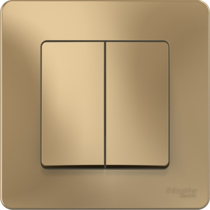 2-клавишный переключатель SCHNEIDER ELECTRIC BLANCA (cх.6+6), 10А, 250B, ТИТАН BLNVS106604 2-клавишный переключатель SCHNEIDER ELECTRIC BLANCA (cх.6+6), 10А, 250B, ТИТАН BLNVS106604