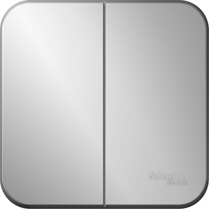2-клавишный выключатель SCHNEIDER ELECTRIC BLANCA 10А, 250B, АЛЮМИНИЙ BLNVA105003 2-клавишный выключатель SCHNEIDER ELECTRIC BLANCA 10А, 250B, АЛЮМИНИЙ BLNVA105003