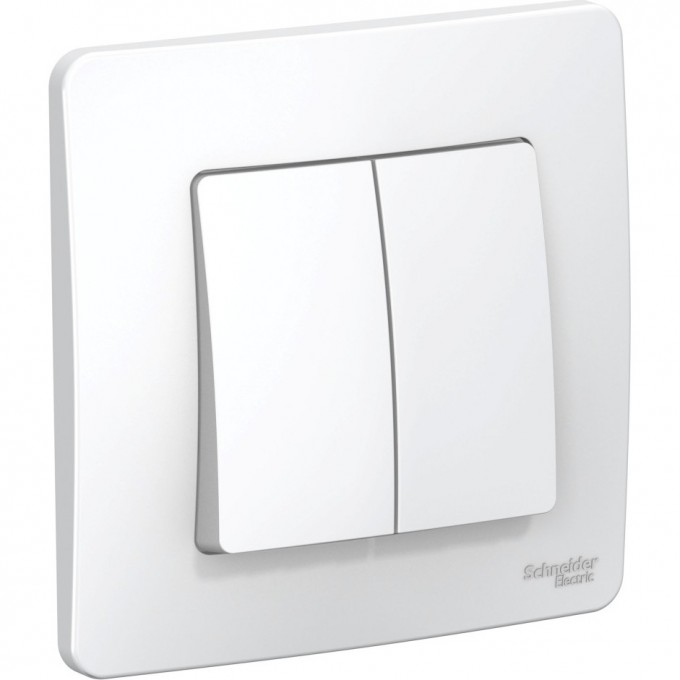 2-клавишный выключатель SCHNEIDER ELECTRIC BLANCA (cх.5), 10А, 250B, БЕЛЫЙ BLNVS010501 2-клавишный выключатель SCHNEIDER ELECTRIC BLANCA (cх.5), 10А, 250B, БЕЛЫЙ BLNVS010501