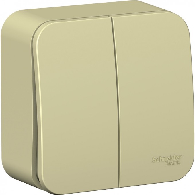2-клавишный выключатель SCHNEIDER ELECTRIC BLANCA с изолирующей пластиной, 10А, 250B, БЕЖЕВЫЙ BLNVA105017 2-клавишный выключатель SCHNEIDER ELECTRIC BLANCA с изолирующей пластиной, 10А, 250B, БЕЖЕВЫЙ BLNVA105017