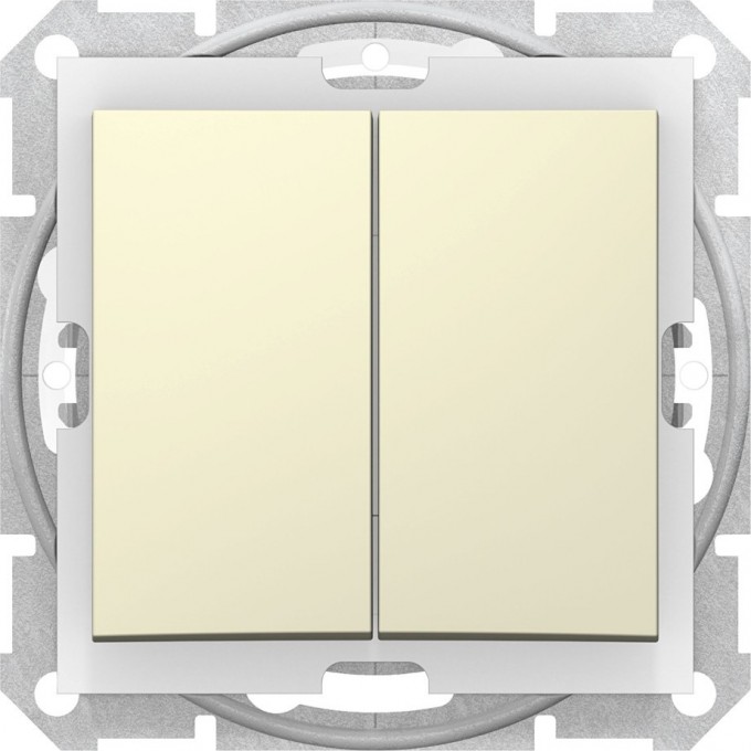 2-клавишный выключатель SCHNEIDER ELECTRIC SEDNA, сх.5а, 10А, 250В, IP44, БЕЖЕВЫЙ SDN0300447 2-клавишный выключатель SCHNEIDER ELECTRIC SEDNA, сх.5а, 10А, 250В, IP44, БЕЖЕВЫЙ SDN0300447