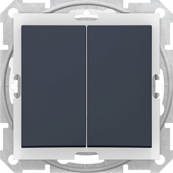 2-клавишный выключатель SCHNEIDER ELECTRIC SEDNA, сх.5а, 10А, 250В, IP44, ГРАФИТ SDN0300470 2-клавишный выключатель SCHNEIDER ELECTRIC SEDNA, сх.5а, 10А, 250В, IP44, ГРАФИТ SDN0300470